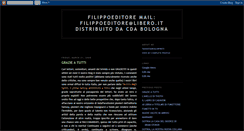 Desktop Screenshot of filippoeditore.blogspot.com