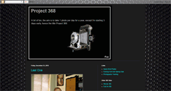 Desktop Screenshot of project368.blogspot.com