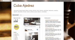 Desktop Screenshot of cubajedrez.blogspot.com