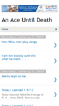 Mobile Screenshot of aceuntildeath.blogspot.com