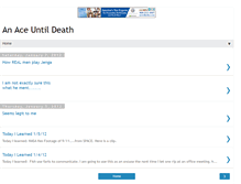 Tablet Screenshot of aceuntildeath.blogspot.com