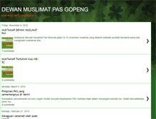 Tablet Screenshot of muslimatpasgopeng.blogspot.com