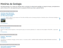 Tablet Screenshot of historiadageologia.blogspot.com