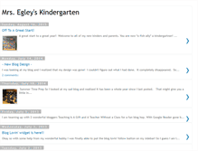 Tablet Screenshot of kindergartenafunplacetobe.blogspot.com