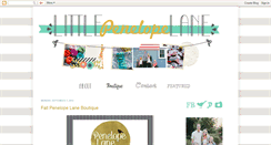 Desktop Screenshot of littlepenelopelane.blogspot.com