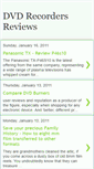Mobile Screenshot of dvd-recordersreviews.blogspot.com