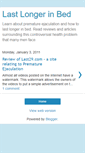 Mobile Screenshot of last-longer-in-bed-reviews.blogspot.com