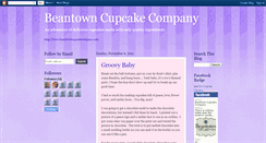 Desktop Screenshot of beantowncupcakecompany.blogspot.com