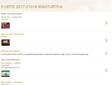 Tablet Screenshot of colegiosanpelayoikastetxea5ei.blogspot.com