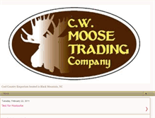 Tablet Screenshot of cwmoosetradingcompany.blogspot.com