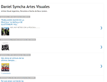 Tablet Screenshot of danielsymchaartesvisuales.blogspot.com