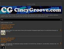 Tablet Screenshot of cincygroove.blogspot.com