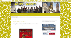 Desktop Screenshot of grupoalbores.blogspot.com