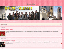 Tablet Screenshot of grupoalbores.blogspot.com