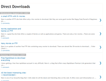 Tablet Screenshot of direct-down.blogspot.com