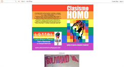 Desktop Screenshot of clasismohomo.blogspot.com