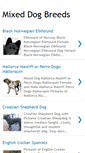 Mobile Screenshot of mixeddogbreeds.blogspot.com