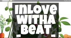 Desktop Screenshot of inlovewithabeat.blogspot.com