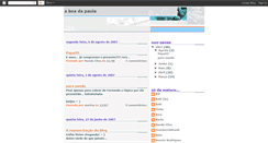 Desktop Screenshot of blogdapaulafreitas.blogspot.com