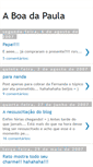 Mobile Screenshot of blogdapaulafreitas.blogspot.com
