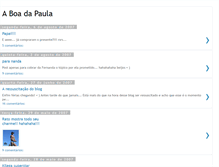 Tablet Screenshot of blogdapaulafreitas.blogspot.com