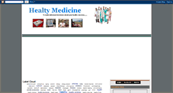 Desktop Screenshot of healty-medicine.blogspot.com