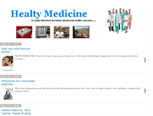 Tablet Screenshot of healty-medicine.blogspot.com