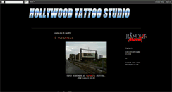 Desktop Screenshot of hollywoodtattoostudio.blogspot.com