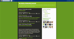 Desktop Screenshot of blogelcomunicador.blogspot.com