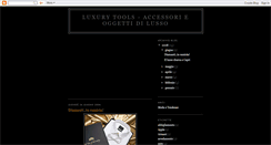 Desktop Screenshot of luxurytools.blogspot.com