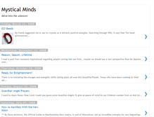 Tablet Screenshot of mystical-minds.blogspot.com