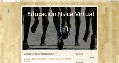 Desktop Screenshot of educacionfisicavirtual.blogspot.com