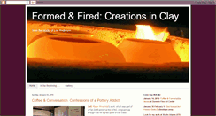 Desktop Screenshot of formedandfiredcreations.blogspot.com