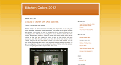 Desktop Screenshot of kitchencolors2012.blogspot.com
