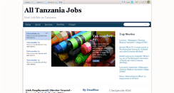 Desktop Screenshot of alltanzaniajobs.blogspot.com