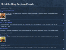 Tablet Screenshot of cccanglican.blogspot.com