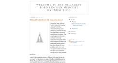 Desktop Screenshot of hillcresthyundai.blogspot.com