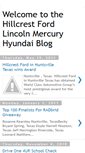 Mobile Screenshot of hillcresthyundai.blogspot.com