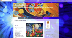 Desktop Screenshot of entreartesetextos.blogspot.com