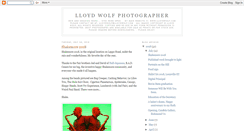 Desktop Screenshot of lloydwolfphoto.blogspot.com