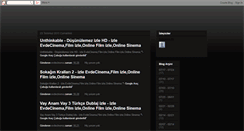 Desktop Screenshot of evdecinema.blogspot.com