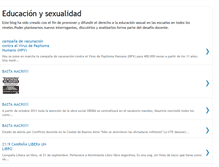 Tablet Screenshot of educacionysexualidad.blogspot.com