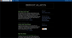 Desktop Screenshot of ag-antifa.blogspot.com