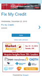 Mobile Screenshot of myfixcredit.blogspot.com