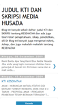 Mobile Screenshot of judul-kti-skripsi-mediahusada.blogspot.com