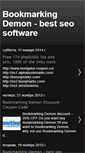 Mobile Screenshot of bookmarkingdemon-backlinkbuilder.blogspot.com