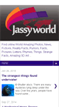 Mobile Screenshot of jassyworld.blogspot.com