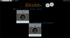 Desktop Screenshot of acheiodriver.blogspot.com