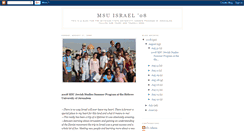 Desktop Screenshot of msuisrael.blogspot.com