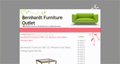 Desktop Screenshot of bernhardt-furniture-outlet.blogspot.com